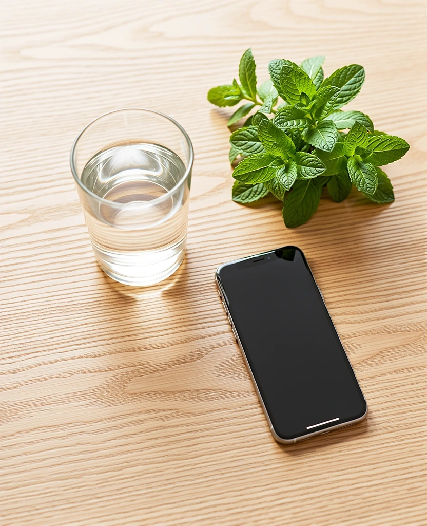 Świeże składniki i czysta woda - symbol równowagi